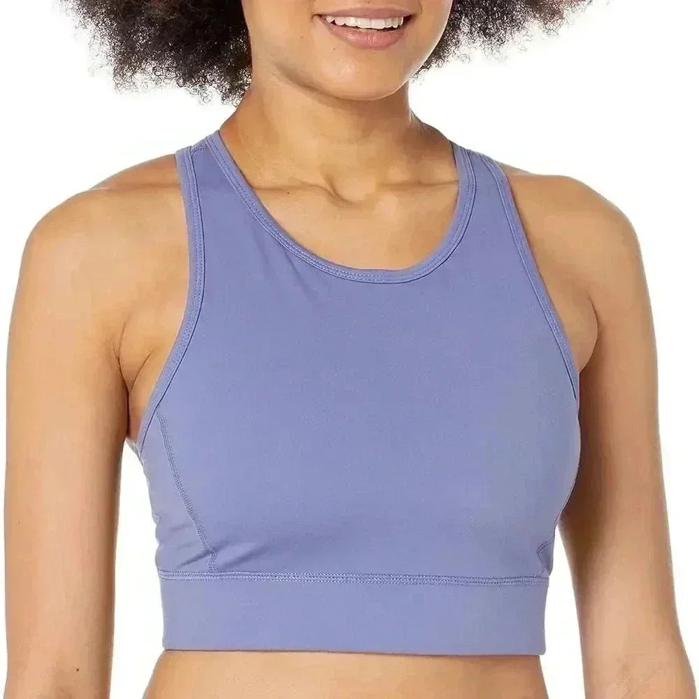 Calvin Klein Womens Pilates Outfit  Fitness Crop Top Scoopneck Bra L